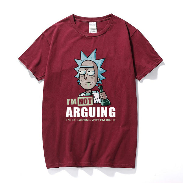 Rick and Morty "I'm Not Arguing I'm Explaining Why I'm Right" T-Shirt