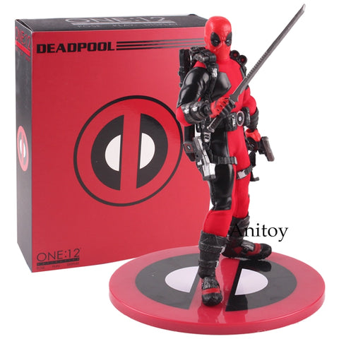 Marvel Deadpool Action Figure Armed With His Guns Action Figure