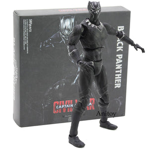 Marvel  Captain America Civil War Black Panther Action Figure 16 cm