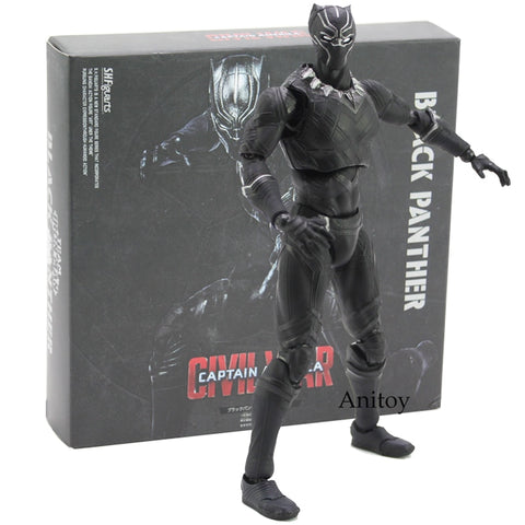 Marvel  Captain America Civil War Black Panther Action Figure 16 cm