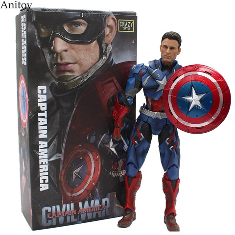 Marvel Captain America Civil War CRAZY TOYS Action Figure