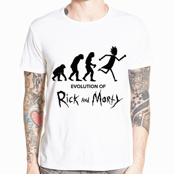 Rick and Morty Middle Finger T-Shirt