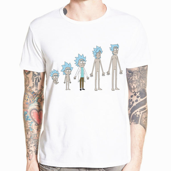 Rick and Morty Middle Finger T-Shirt