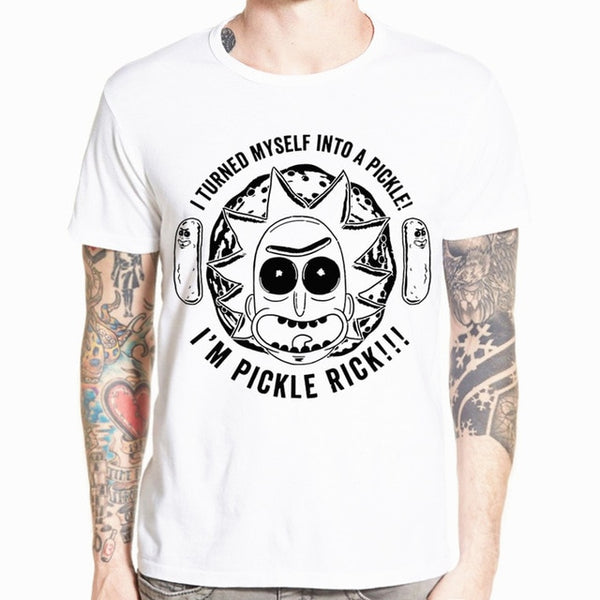 Rick and Morty Middle Finger T-Shirt