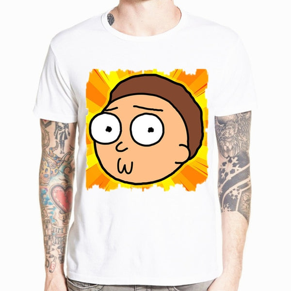 Rick and Morty Middle Finger T-Shirt