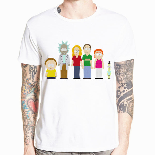 Rick and Morty Middle Finger T-Shirt