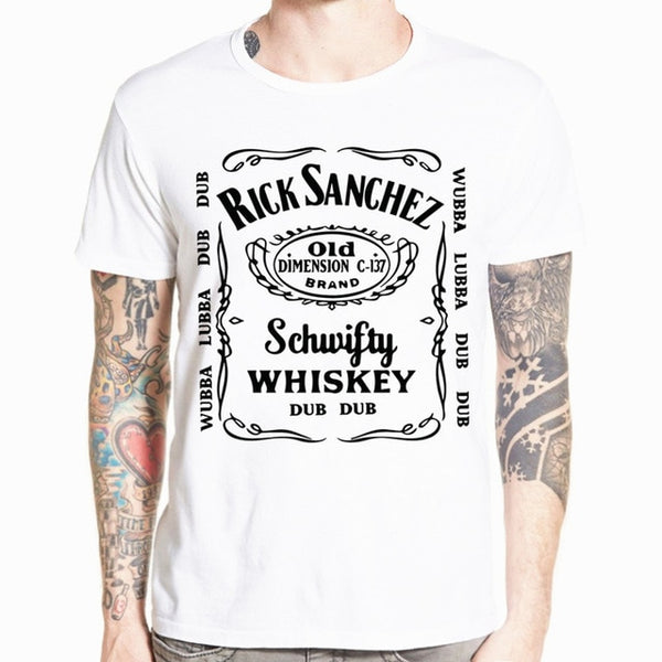 Rick and Morty Middle Finger T-Shirt