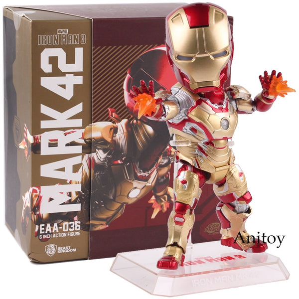 Marvel Iron Man 3 MARK 42 EAA-036 Action Figure with LED Light