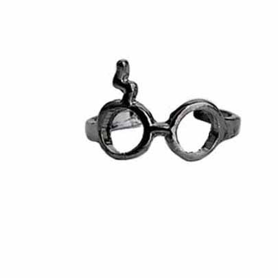 Harry  Potter Deathly Hallows Glasses Ring