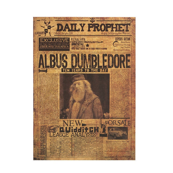 Harry Potter Old Newspaper Posters
