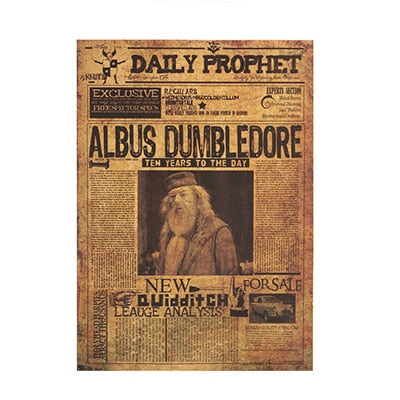 Harry Potter Old Newspaper Posters