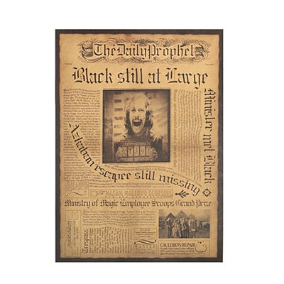 Harry Potter Old Newspaper Posters