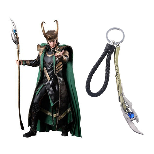 Loki Scepter Keychain