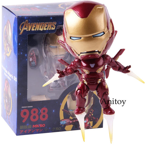 Marvel Avengers Iron Man Nendoroid 988 Mark 50 Infinity Edition Action Figure