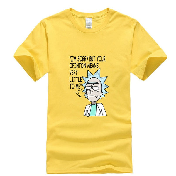 Rick and Morty "Im orry, but your opinion means very little to me" T-Shirt